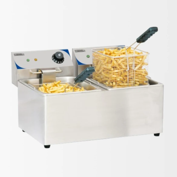 Friteuse électrique 2 x 8 litres