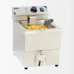 Friteuse électrique avec vanne de vidange 8 litres
