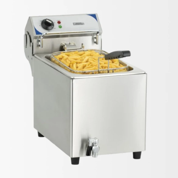 Friteuse électrique avec vanne de vidange 10 litres